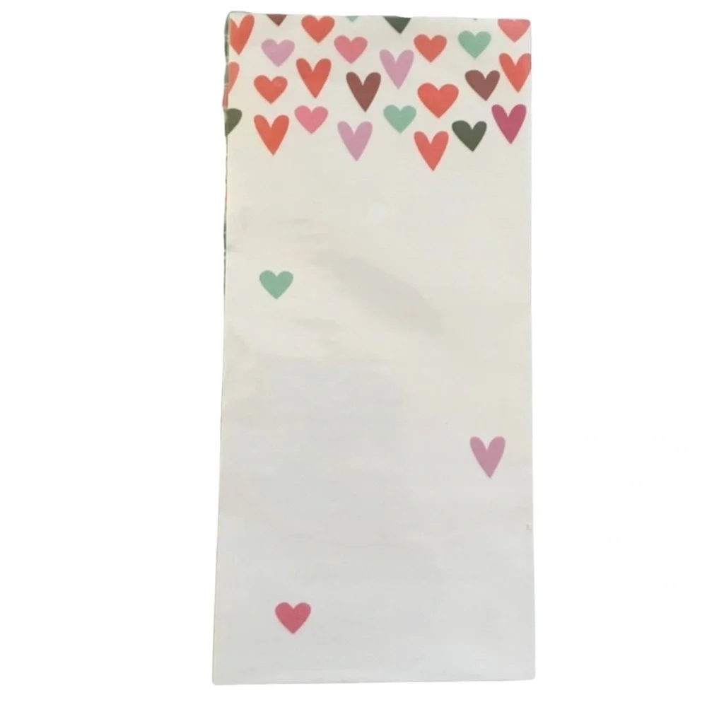 Valentine’s Planner Kit Accessories Stationery Set List Pad Sticky Notes Hearts